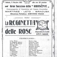 La reginetta delle Rose 1921